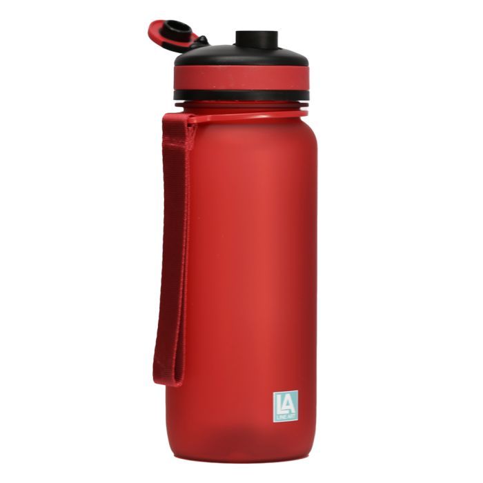 Пляшка для води Line Art Flores 650 мл червоний (60014218LA-02) зображення 2