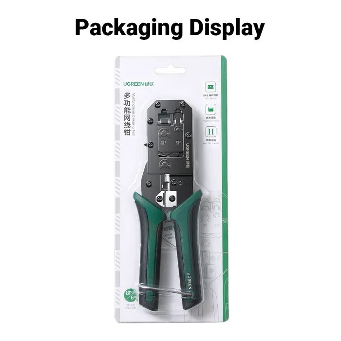 Інструмент Ugreen Обтискні кліщі NW136 Multifunctional Clamp Green (70683) зображення 2