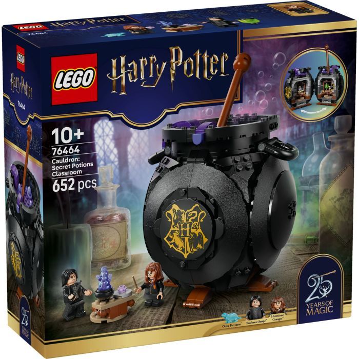 Конструктор LEGO Harry Potter Котел: Таємний клас зіллєваріння (76464)