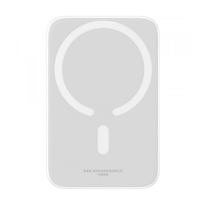 Батарея универсальная Baseus Magnetic Wireless Mini Air 6000mAh 20W PD, QC, Qi-15W, Black (P10059002113-00) изображение 6