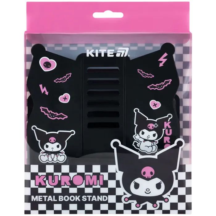 Підставка для книг Kite Kuromi, металева (HK25-390) зображення 3