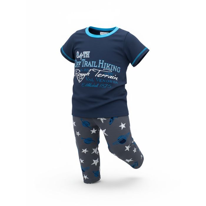 Пижама детская Matilda с футболкой (M12335-3-134B-blue) изображение 6