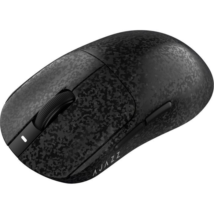 Мышка Ajazz AJ199 MAX Carbon fiber Wireless/Bluetooth/USB White (AJ199-MAX-W) изображение 4