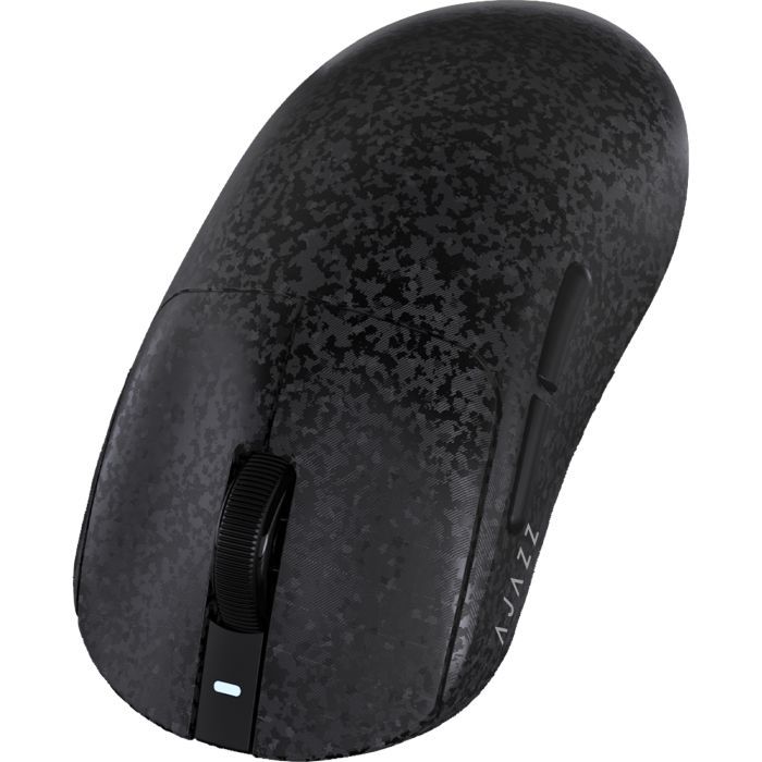 Мышка Ajazz AJ199 MAX Carbon fiber Wireless/Bluetooth/USB White (AJ199-MAX-W) изображение 5