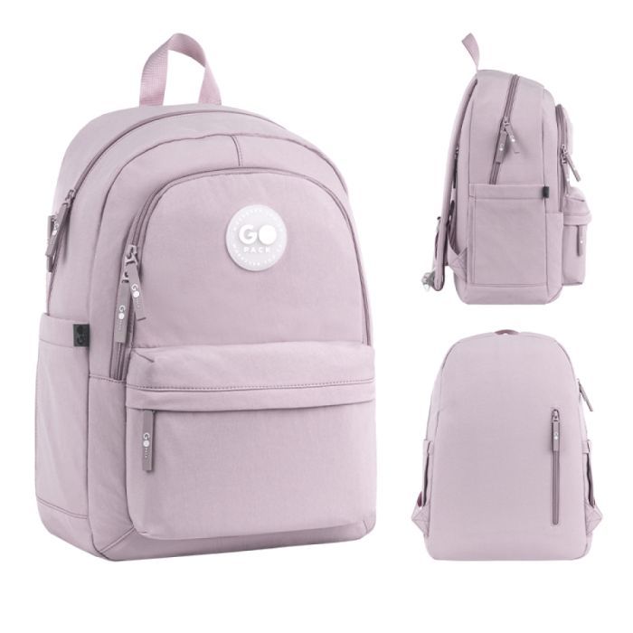 Рюкзак школьный GoPack Education Teens 141L чорний, сірий (GO26-141L-4)