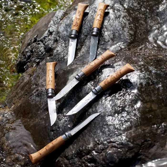 Нож Opinel 8 Animalia America Elk (002627) изображение 4