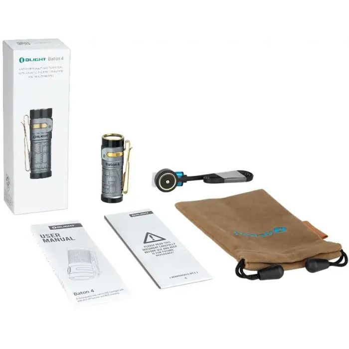 Фонарь Olight Baton 4 Fighter Pilot (0.0000.3077) изображение 7