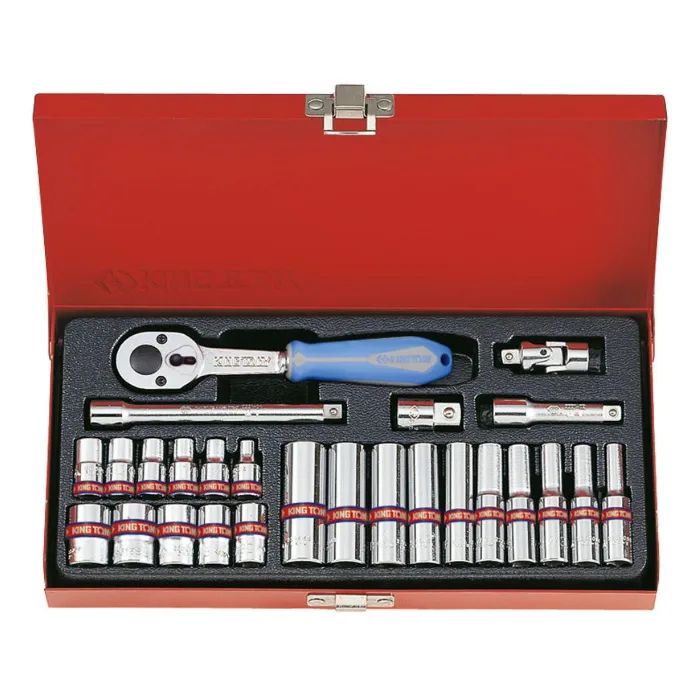 Набір торцевих головок KING TONY 26 шт 1/4" (2526SR)