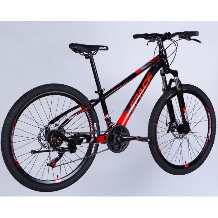 Велосипед Space 24" MERCURY DD FR рама-11" AL 2026 чорно-червоний (OPS-SP-24-065) изображение 3