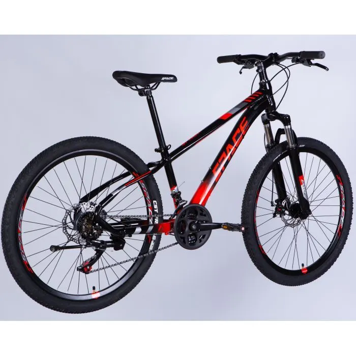 Велосипед Space 24" MERCURY DD FR рама-11" AL 2026 чорно-червоний (OPS-SP-24-065) изображение 3
