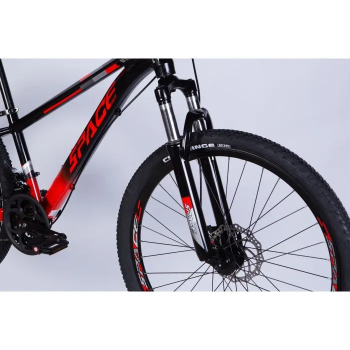 Велосипед Space 24" MERCURY DD FR рама-11" AL 2026 чорно-червоний (OPS-SP-24-065) изображение 4