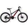 Велосипед Space 24" MERCURY DD FR рама-11" AL 2026 чорно-червоний (OPS-SP-24-065)