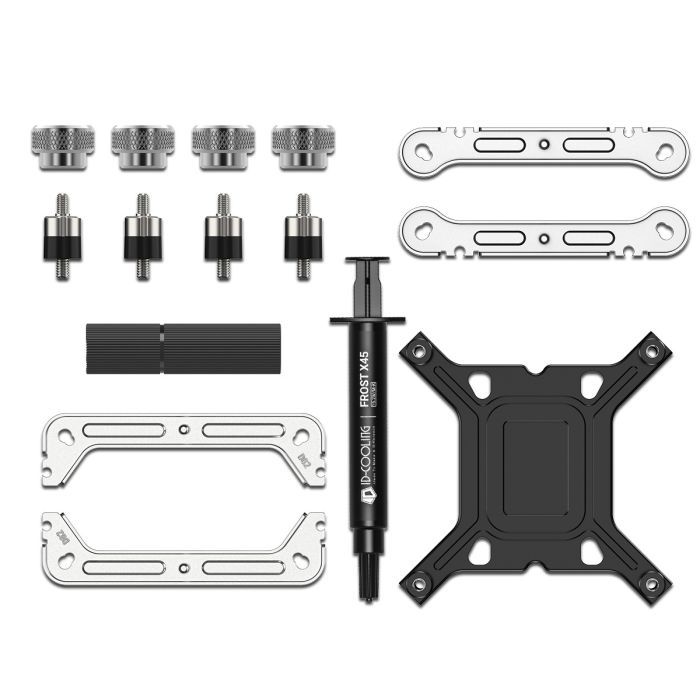 Система рідинного охолодження ID-Cooling FX240 LCD WHITE зображення 13