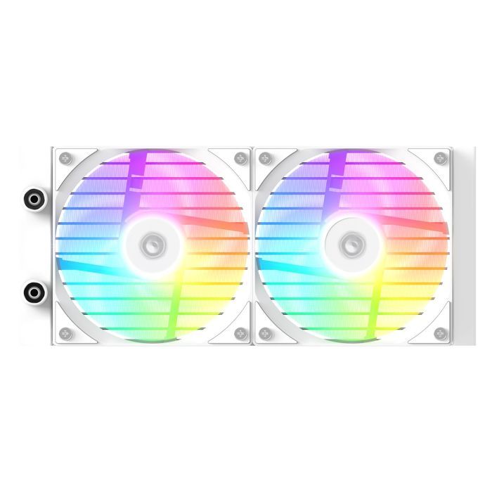 Система рідинного охолодження ID-Cooling FX240 LCD WHITE зображення 3