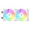 Система рідинного охолодження ID-Cooling FX240 LCD WHITE зображення 3