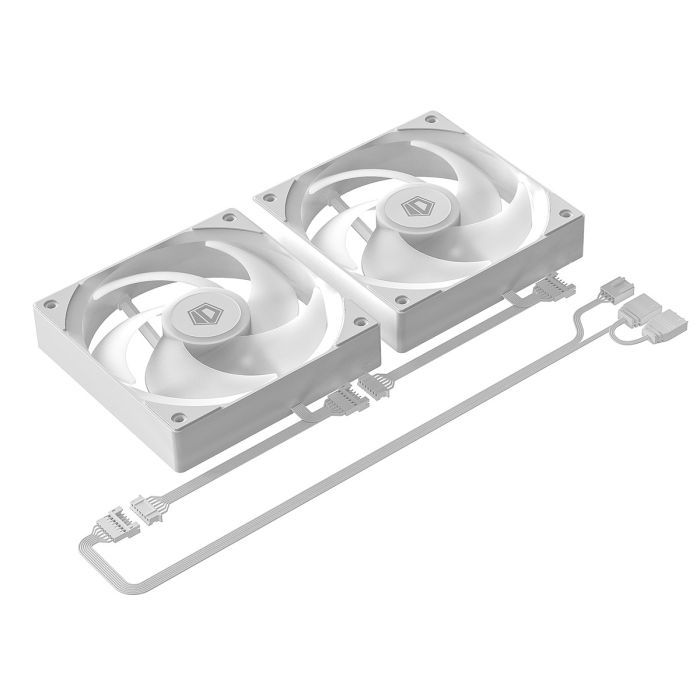 Система рідинного охолодження ID-Cooling FX240 LCD WHITE зображення 7