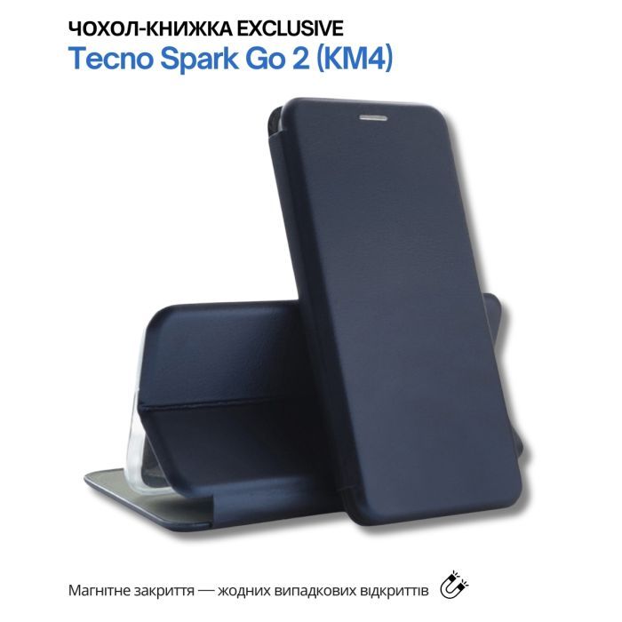 Чохол до мобільного телефона BeCover Exclusive Tecno Spark Go 2 (KM4) Black (715006) зображення 6