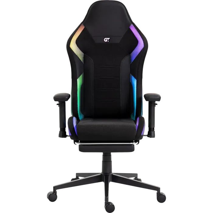 Кресло игровое GT Racer X-2403 Black (X-2403 Black RGB) изображение 3