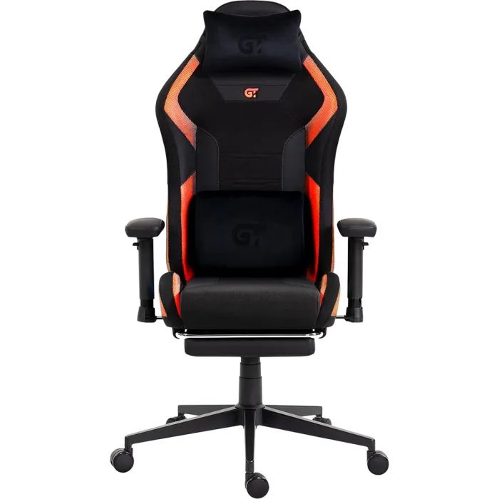 Кресло игровое GT Racer X-2403 Black (X-2403 Black RGB) изображение 5