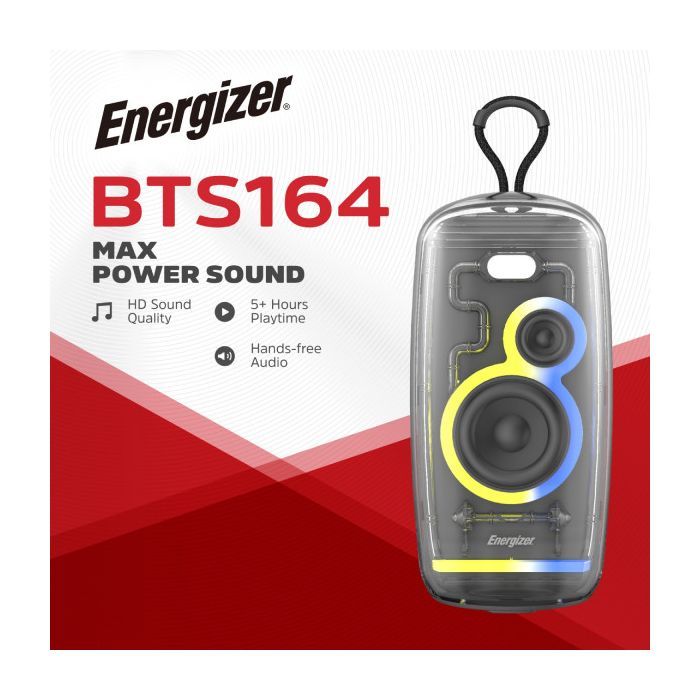 Акустическая система Energizer BTS164 Black (BTS164) изображение 4