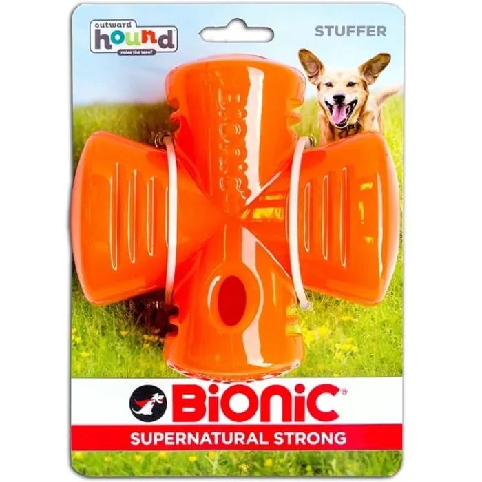 Игрушка для собак Bionic Стаффер оранжевый 12.5 см (0700603300858) изображение 2