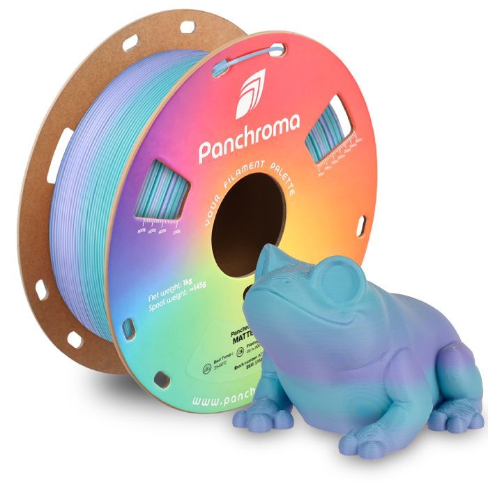 Пластик для 3D-принтера Polymaker PLA PANCHROMA GRADIENT MATTE 1,75mm 1kg SUMMER (CA04057) зображення 2