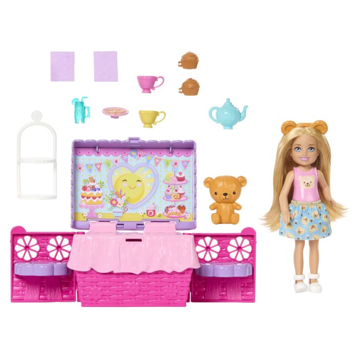 Кукла Barbie Club Chelsea Чайная вечеринка (JJB40) изображение 4
