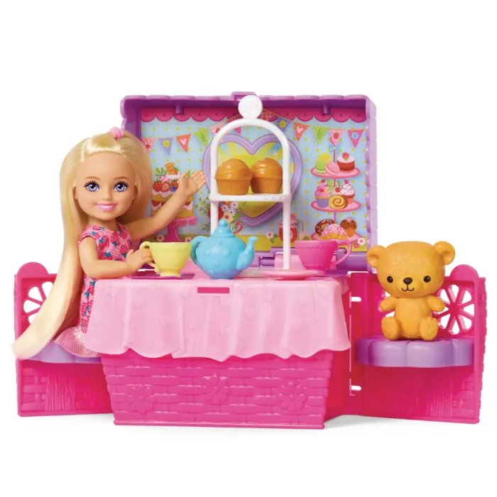 Кукла Barbie Club Chelsea Чайная вечеринка (JJB40) изображение 7