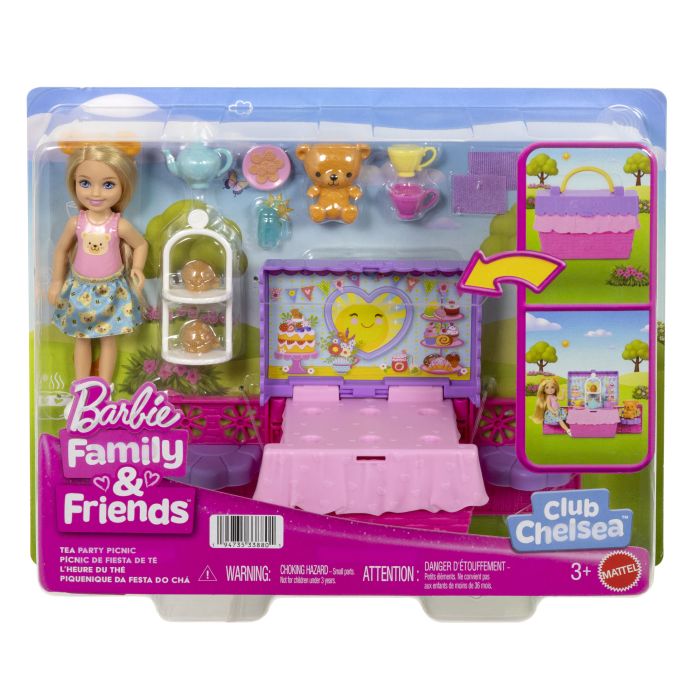 Кукла Barbie Club Chelsea Чайная вечеринка (JJB40) изображение 8