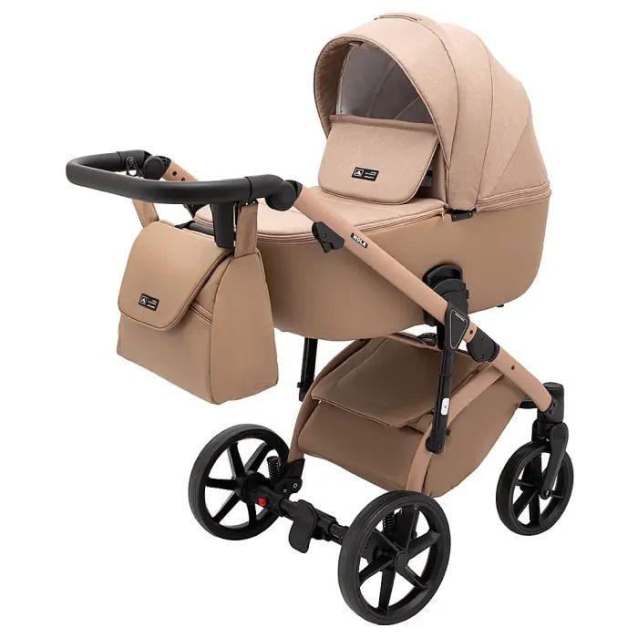 Коляска Adamex 2 в 1 Nola Natura 4 cappuccino (681681) изображение 2