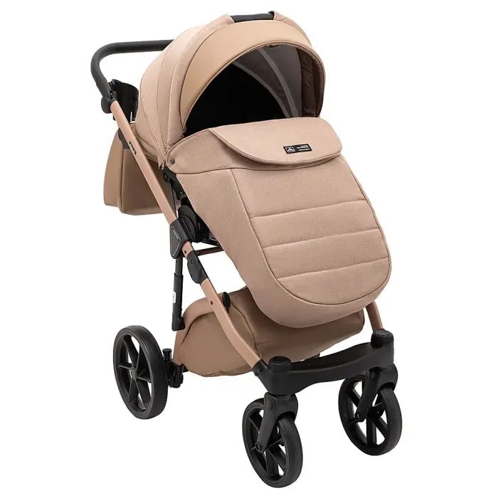 Коляска Adamex 2 в 1 Nola Natura 4 cappuccino (681681) изображение 7