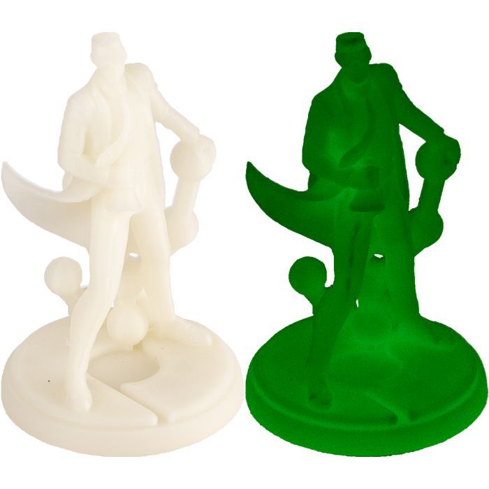 Пластик для 3D-принтера Polymaker PLA PANCHROMA GLOW 1,75mm 1kg GREEN (CA02030) изображение 6