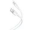 Дата кабель USB 2.0 AM to Micro 5P 1.0, 2A white XO (NB212-AM.white)