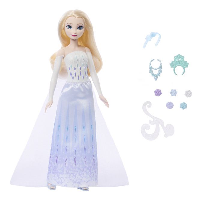 Кукла Disney Frozen набор-сюрприз Сияние самоцветов Эльза (JJY36) изображение 3