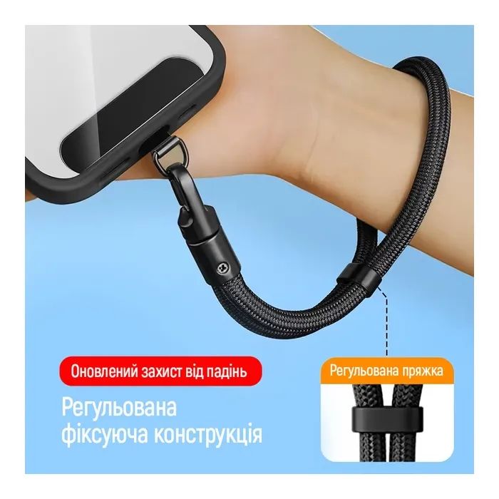 Ремешок для смартфона ColorWay Handy Strap, orange (CW-SCHS-OG) изображение 3