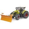 Масштабная модель автомобиля Bruder Трактор Claas Axion 950 для уборки снега (03018) изображение 2