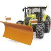 Масштабная модель автомобиля Bruder Трактор Claas Axion 950 для уборки снега (03018) изображение 3
