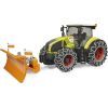 Масштабная модель автомобиля Bruder Трактор Claas Axion 950 для уборки снега (03018) изображение 4