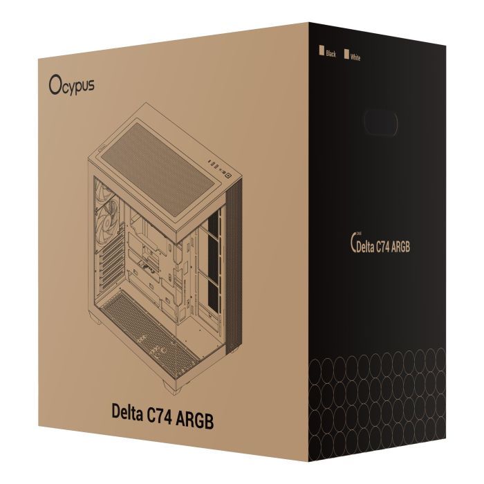 Корпус для ПК OCYPUS DELTA-C74-WHD200XX-GL зображення 13