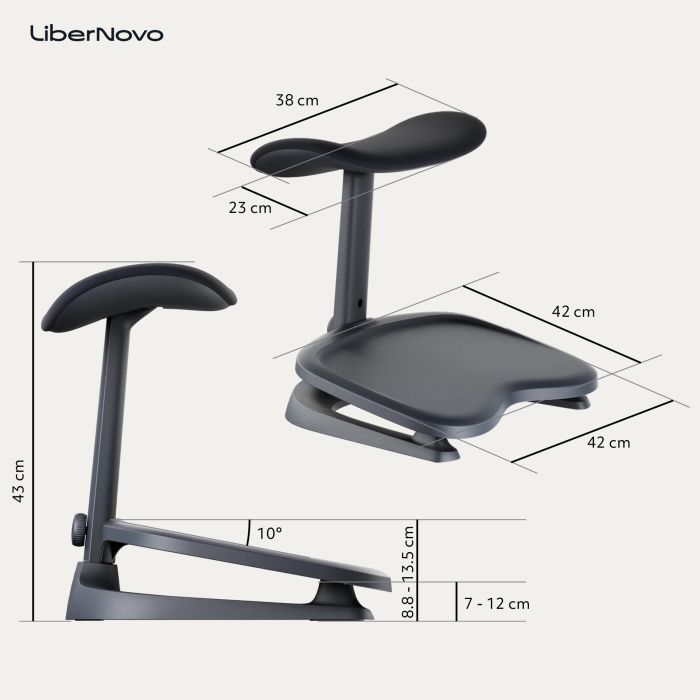 Подставка для ног LiberNovo StepSync Midnight Black (CP-GW-0000002-00-01) изображение 10