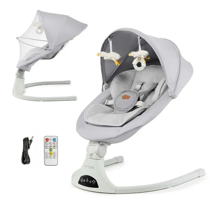 Кресло-качалка Kinderkraft Tulsy Gray (5902533926510)