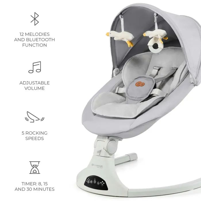 Кресло-качалка Kinderkraft Tulsy Gray (5902533926510) изображение 6