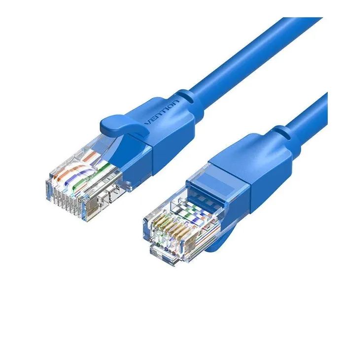 Патч-корд 0.5м, UTP cat 6 RJ-45 blue Vention (IBELD)