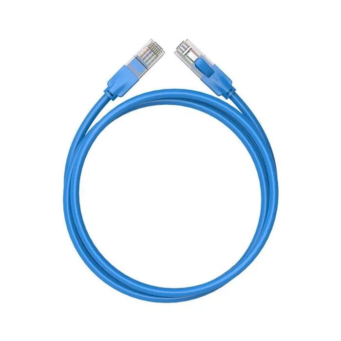 Патч-корд 0.5м, UTP cat 6 RJ-45 blue Vention (IBELD) изображение 3