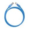 Патч-корд 0.5м, UTP cat 6 RJ-45 blue Vention (IBELD) изображение 3