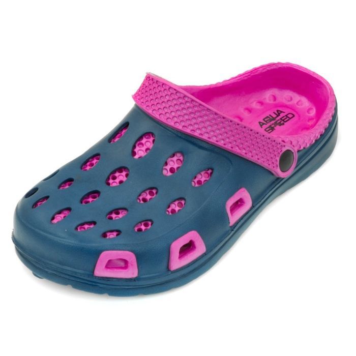 Сабо-кроксы Aqua Speed Silvi 508-49 синій, рожевий 24 (5908217669155) изображение 2