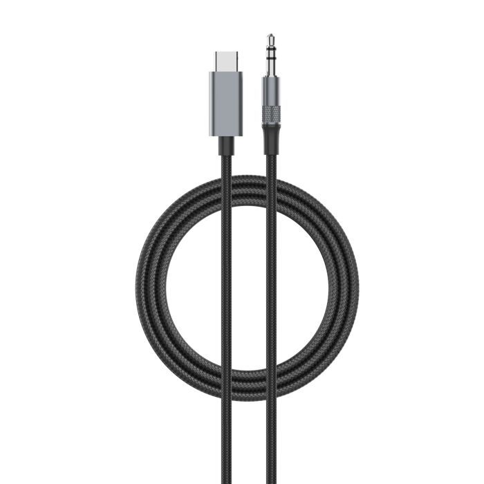 Кабель мультимедийный USB-C M to 3.5mm F LDNIO (LSY81c)