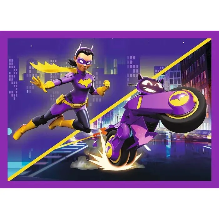 Пазл Trefl Batwheels Зустрічайте Batwheels 4 в 1 (35, 48, 54, 70) (5900511346589) зображення 2