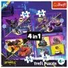 Пазл Trefl Batwheels Зустрічайте Batwheels 4 в 1 (35, 48, 54, 70) (5900511346589) зображення 6