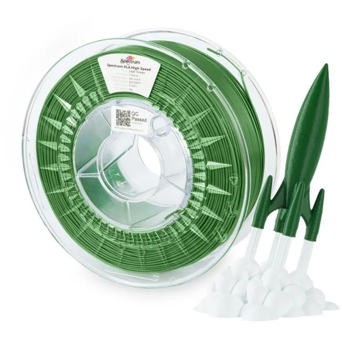 Пластик для 3D-принтера Spectrum PLA HS Premium 1.75mm 1kg Leaf Green (81060) изображение 3